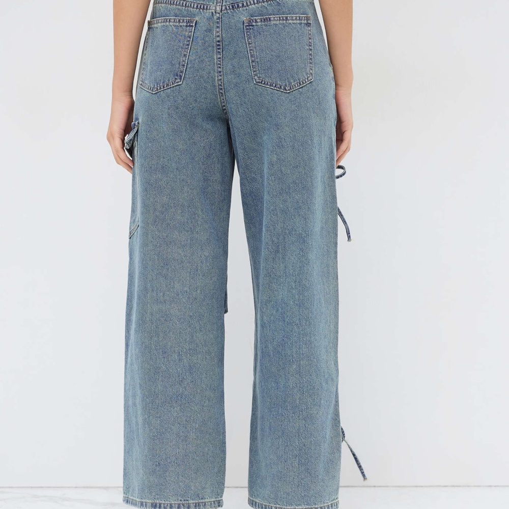 CIDER Denim Low-rise Jeans with Bow Accents NWT! - Picture 7 of 14